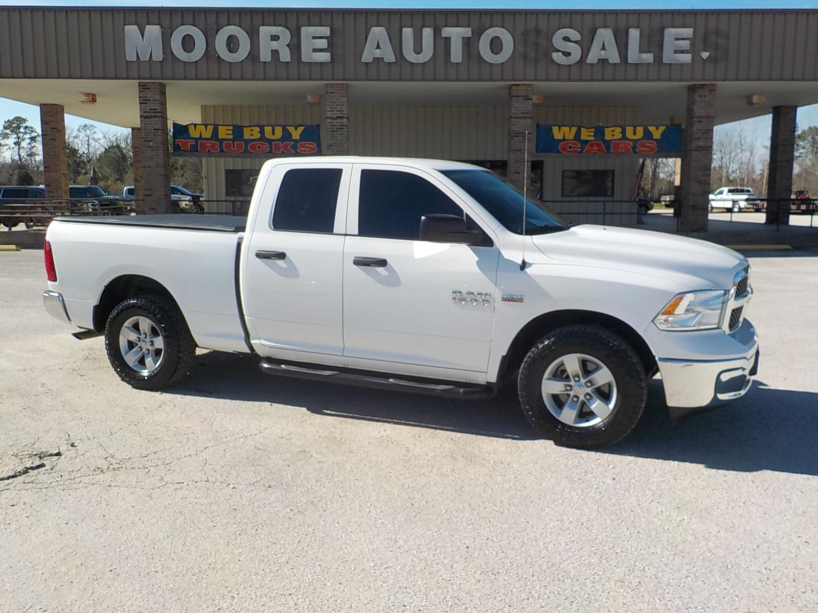 2019 White /Gray RAM 1500 (1C6RR6FT8KS) with an 5.7L Hemi engine, Automatic transmission, located at 1617 W Church Street, Livingston, TX, 77351, (936) 327-3600, 30.710995, -94.951157 - Great work truck! Awesome truck for the money!! - Photo #0